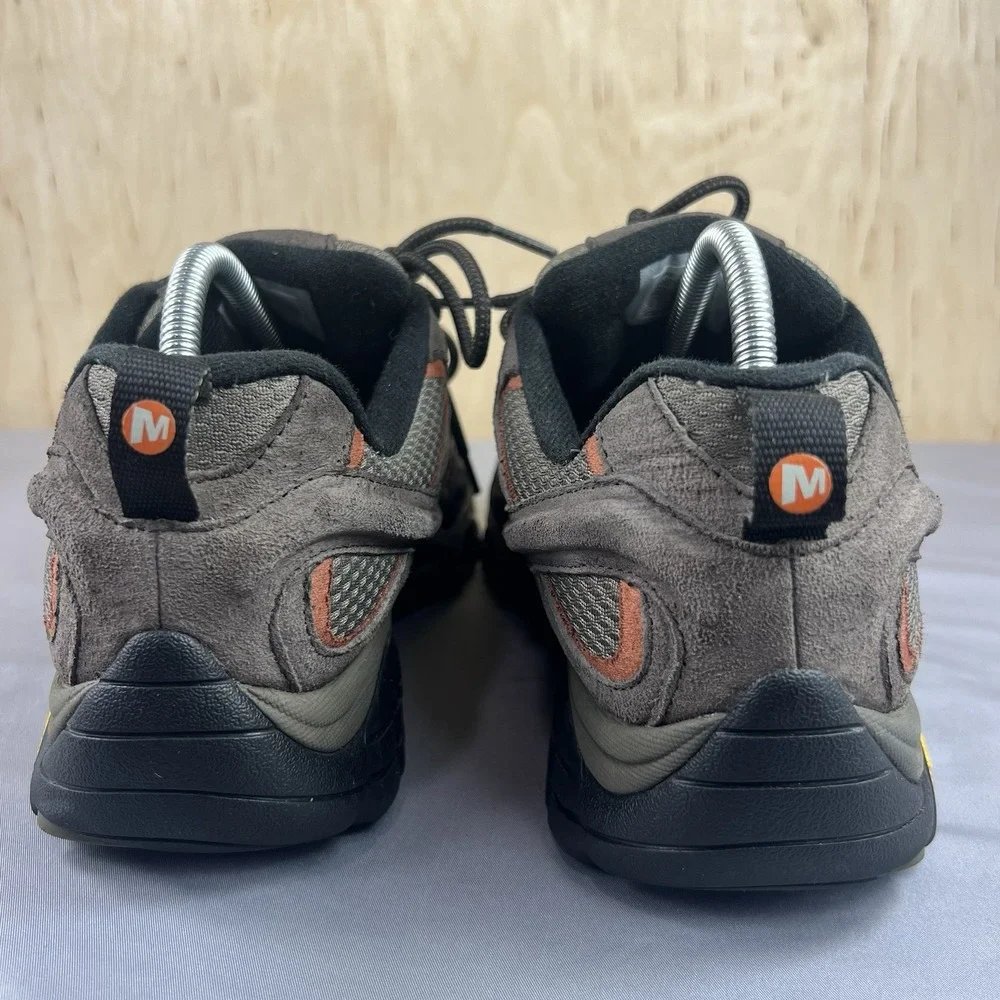 Merrell Moab 2 Waterproof Men's Size 10 Espresso Hiking Shoes J06027 Used